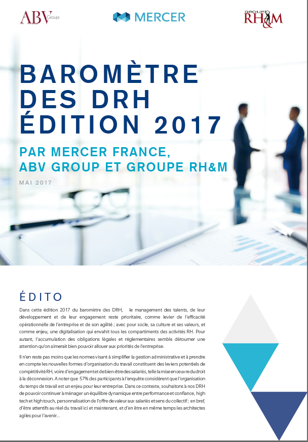 couverture barometre des DRH 2017