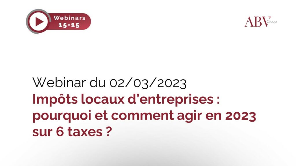 Impôts locaux : pourquoi et comment agir en 2023