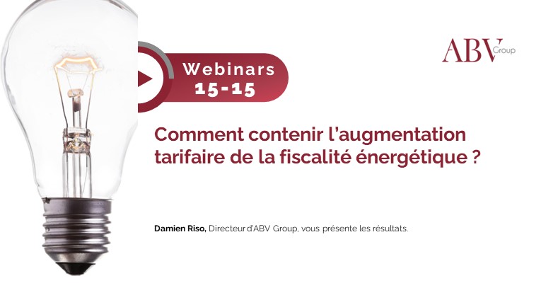 Webinar fiscalité énergétique