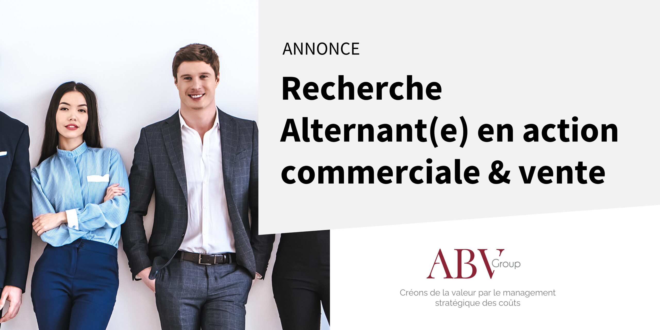 Alternant actions commerciales