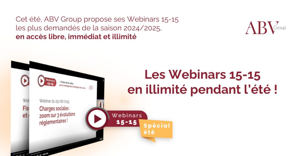 ABV Group propose ses Webinars en accès libre pendant tout l'été